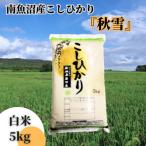 ふるさと納税 南魚沼市 【令和7年産 】南魚沼産こしひかり「秋雪」白米5kg 新潟県の特A地区南魚沼市の美味しいお米