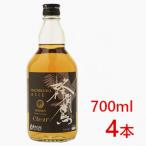 ふるさと納税 笛吹市 蜂角鷹(はちくま)クリア　700ml瓶×4本　ウイスキー