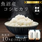 農家直送 魚沼産コシヒカリ 精米10kg