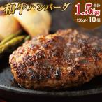 ショッピングふるさと納税 ハンバーグ ふるさと納税 泉佐野市 国産 牛肉 100% ハンバーグ 1.5kg(150g×10個) 099H2293