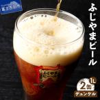 ふるさと納税 富士吉田市 地ビール(クラフトビール)1L缶2本セット(デュンケル2本)「ふじやまビール」