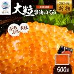 ふるさと納税 標津町 北海道産　【大粒】醤油いくら　500g×1