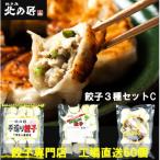 ふるさと納税 帯広市 「餃子専門店工場直送60個」北の匠3種セットC(手作り餃子・ラクレットチーズ餃子・行者にんにく餃子)