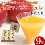 ふるさと納税 小林市 【宮崎産マンゴー使用】完熟マンゴージュレ(9個入り)(A154)