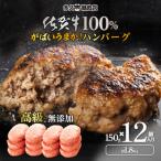 ふるさと納税 江北町 佐賀県産　こだわり無添加の佐賀牛100%ハンバーグ　(150g×12個　計1.8kg)(江北町)