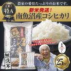 南 無地のし 無洗米 南魚沼産 コシヒカリ 25kg
