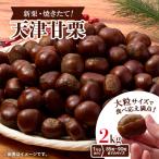 ふるさと納税 茨木市 【2kg】新栗ビックサイズ!!焼きたて!!天津甘栗　大粒サイズ　期間限定でお届けします。