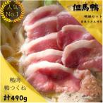 ふるさと納税 新温泉町 「但馬鴨」鴨鍋セット(大)玄米うどん付き