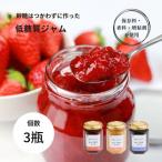 砂糖を使わずに作った低糖質ジャム3種類セット