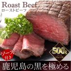 ふるさと納税 志布志市 【鹿児島黒毛和牛】極上ローストビーフ(500g) b0-170