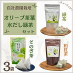 産オリーブ緑茶 和紅茶 そのぎ茶ティーバッグセット 計175g