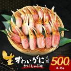 ふるさと納税 岸和田市 【2026年11月7日より順次発送】生ずわいがに カニしゃぶ用 爪肉 500g(8〜25本)