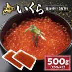 ふるさと納税 白糠町 いくら醤油漬け(鮭卵)【500g】