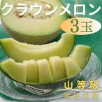 静岡クラウンメロン 山等級 約1.3kg×3個