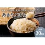 ふるさと納税 大仙市 秋田県大仙市産 沢水で育てた あきたこまち【玄米】30kg