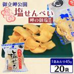 御立岬公園 温泉塩せんべい 20袋