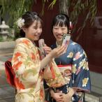 レトロ着物で楽しむ金沢散策計女性1名