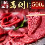 ふるさと納税 阿蘇市 赤身馬刺しセット 合計約500g 50g×10パック(阿蘇市)