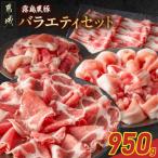 霧島黒豚バラエティセット950g 霧島黒豚
