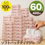 ふるさと納税 泉佐野市 ソフトパックティッシュ 60パック×400枚 010B1754