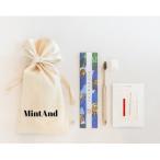 ふるさと納税 青森市 ホタテ印の歯ブラシ&トイロ AKANE(紅色)セット (オリジナル巾着 包装入)