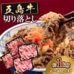 五島牛切り落とし約1kg 約250g×4P