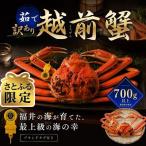 越前がに 茹で 700g以上