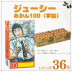 ジューシー みかん100 学給 36本