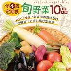 ふるさと納税 室戸市 レシピ付き! 年4回春夏秋冬の旬野菜10品お届け野菜定期便　野菜セット