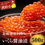 ショッピングふるさと納税 いくら ふるさと納税 釧路市 【北海道産】いくら醤油漬 500g  いくら F4F-3605