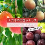ふるさと納税 福島市 フルーツ3種 定期便 桃 梨 ぶどう【2025年 先行受付】No.2032