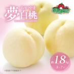 ふるさと納税 赤磐市 桃 おかやま 夢 白桃 約1.8kg 5〜7玉進物用 もも 2026年[NO5765-0690]