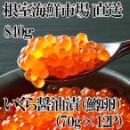 ふるさと納税 根室市 いくら醤油漬け(鱒卵)70g×12P(計840g) B-28065