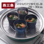 ショッピングさとふる ふるさと納税 三条市 のせるだけで簡単蒸し器28〜30cm スチーマー 蒸し器 調理器具 料理道具【011S034】