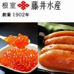 ふるさと納税 根室市 【北海道根室産】いくら醤油漬300g・辛子明太子300g B-42028