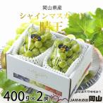 ふるさと納税 瀬戸内市 シャイン マスカット 晴王 約400g×2房   岡山県産 [No.5735-1664]