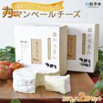 ふるさと納税 西予市 ほわいとファームのカマンベールチーズ「森のろまん」2個セット