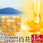 はちみつ 百花蜜 500g×3本