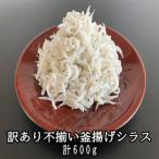 ふるさと納税 奈半利町 訳あり不揃い釜揚げシラス100gパック×6ヶ 計600g 114025