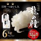 ふるさと納税 下呂市 【2023年産米】3kg×2 飛騨産・龍の瞳(いのちの壱)株式会社龍の瞳直送 【14-15】