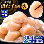 ふるさと納税 浜中町 【緊急支援品】北海道産 ほたて貝柱(大)　計600g_H0001-119