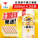 ふるさと納税 千歳市 キリン一番搾り生ビール<北海道千歳工場産>500ml(24本)