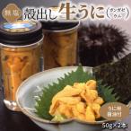 ふるさと納税 天草市 【指定日必須】殻出し生うに(ガンガゼウニ)50g×2本 うに用醤油付_S002-024