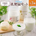ふるさと納税 宮崎県 牛乳屋さんが作った さわやか 乳製品 セット 3種 宮崎県産