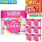 ふるさと納税 秋田市 《2回定期便》トイレットペーパー 3倍長持ち 24個 ダブル|15_nsc-100602da