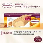 ふるさと納税 松前町 ハーゲンダッツ バー 20本入 クランブルベイクドチーズケーキ【MNM001_201B_x_2】