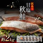 ふるさと納税 釧路市 訳あり 北海道産 秋鮭 約2kg 3切れ × 6パック 真空包装 鮭 真空 小分け F4F-5543