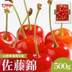 ふるさと納税 東根市 2025年産 さくらんぼ「佐藤錦」秀品 500gバラ詰め Lサイズ以上 hi037-009-2