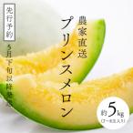 ふるさと納税 八千代町 【先行受付】 2026年5月下旬以降発送 プリンスメロン 1箱 約5kg ( 7〜8玉入り)