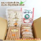 ふるさと納税 中標津町 ミルキーポークのハンバーグとバラエティセット(ハンバーグ・餃子・ソーセージ 計24個)【15008】
